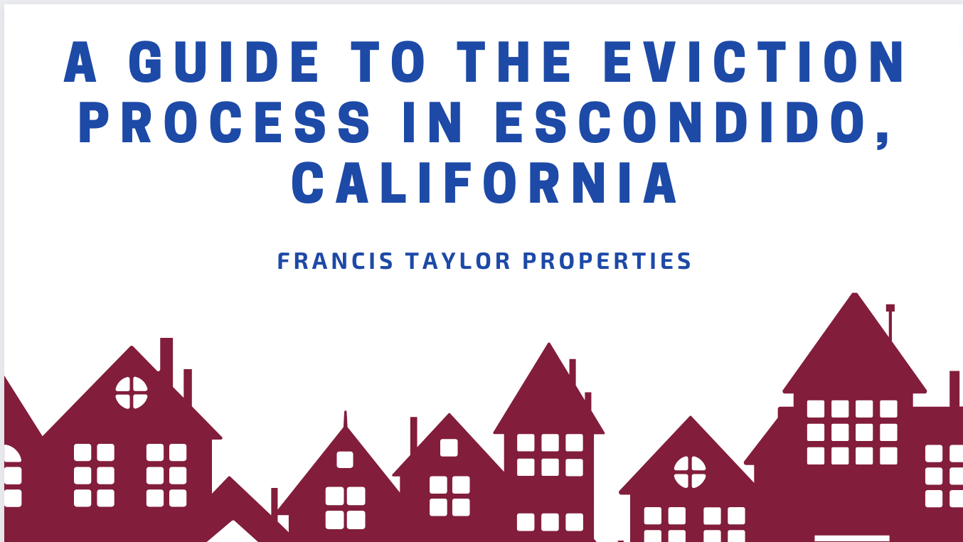 A Guide to the Eviction Process in Escondido, California